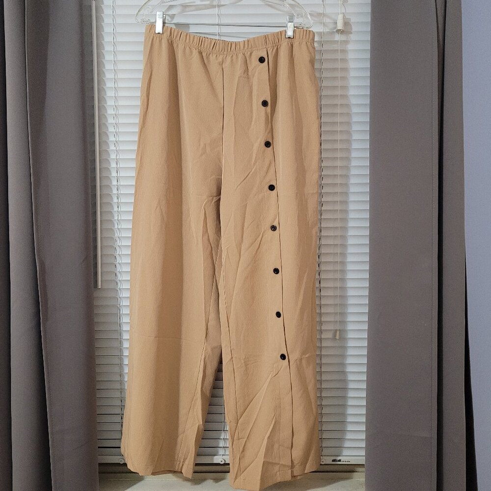 Tan pantsuit